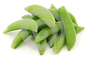 Bunch of sugar snaps