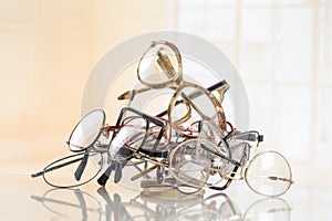 Bunch of unneeded glasses to recycle to Third World