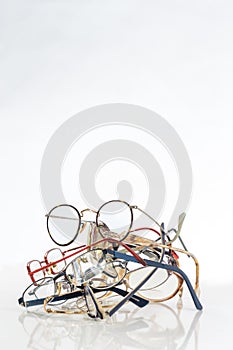 Bunch of unneeded glasses to recycle to Third World