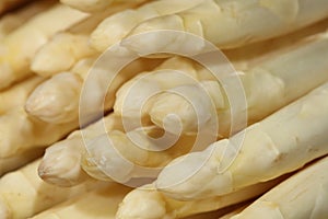 A Bunch of white Asparagus
