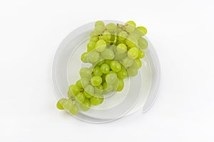 Bunch of white grapes