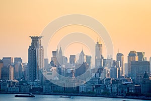 The bund at dusk