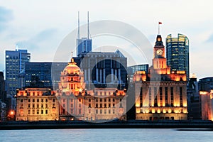 The Bund in Shanghai