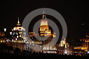 The bund of shanghai