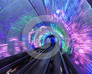 Bund Tourist Tunnel Shanghai, China