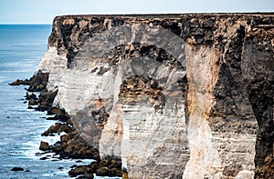The Bunda Cliffs along the Great Australian Bight of South Australia