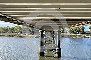 Bundaberg Vanishing Point Underneath the Burnett Bridge