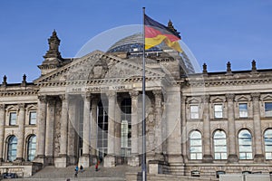 The Bundestag in Berlin