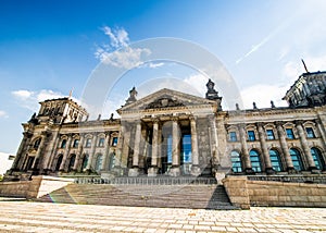 Bundestag in Berlin, Germany