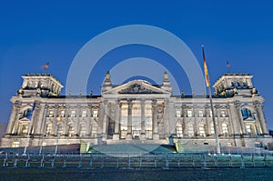 The Bundestag at Berlin, Germany