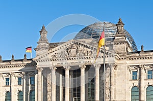 The Bundestag at Berlin, Germany photo