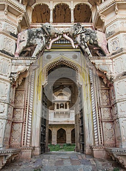 Bundi's palace gate
