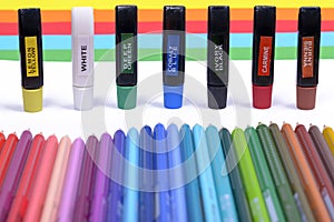 Bundle of Colored Pencils