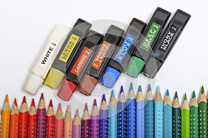 Bundle of Colored Pencils