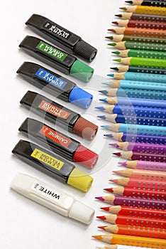 Bundle of Colored Pencils