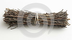 A bundle of dried juniper twigs traditionally burned for purification and cleansing but also known for its respiratory