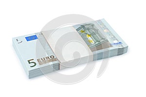 Bundle Of Euro Money