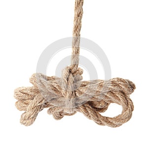 Bundle of hemp rope