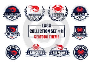 Bundle logo with Seafood as the Main Element