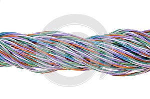 Bundle of network cables