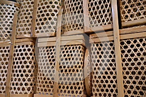 Bundled with bamboo Beautiful, detailed workmanship photo