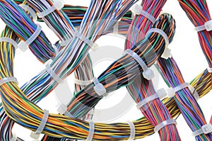 Bundles of network cables
