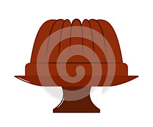 Bundt cake and cake stand