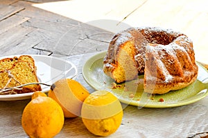 Bundt lemon cake