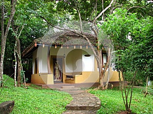 Bungalow in hotel on Sri Lanka