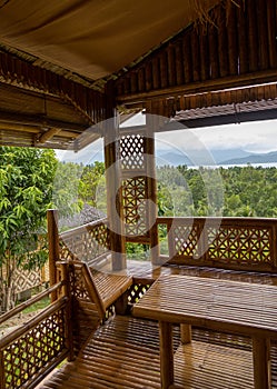Bungalow with a view in Asia