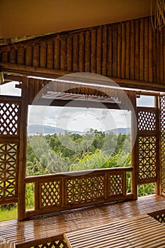 Bungalow with a view in Asia