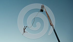 Bungee-jump photo