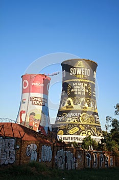 The bungee jump at the Soweto Towers