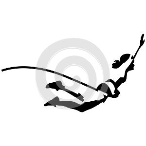 Bungee jumping, bungee, jumping, SVG, DXF, PNG, Cricut, Silhouette Cameo, EPS, cut file, clipart, instant download, digital