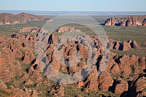 Bungle Bungles from Helicopter