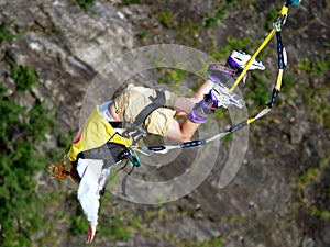 Bungy jumping