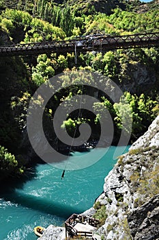 Bungy jumping in Queenstown