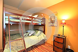 Bunk beds in bedroom