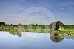 Bunker along the water