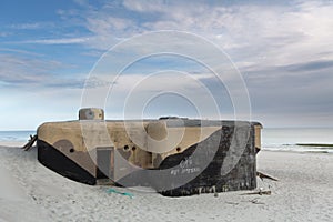 Bunker on beach