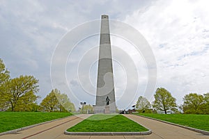 Bunker Hill Monument, Charlestown, Boston, MA, USA