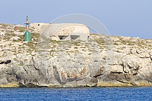 Bunker in Lampedusa photo