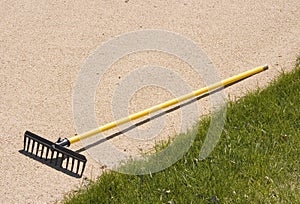 Bunker Rake Close Up