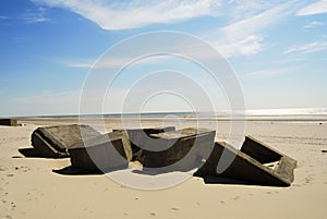 Bunker from World War II photo