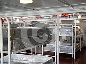 Bunks for steamship Crew photo