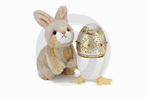 Bunny and Jeweled Egg