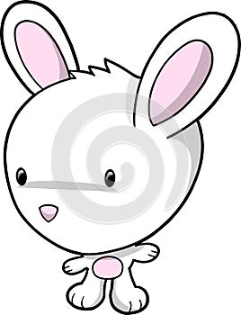 Bunny Rabbit Vector Illustration