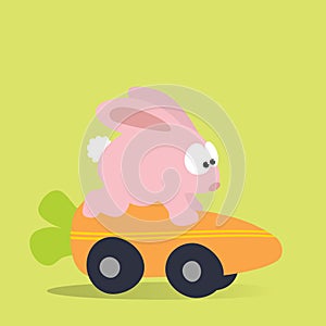 Bunny Racing Carrot Mobile