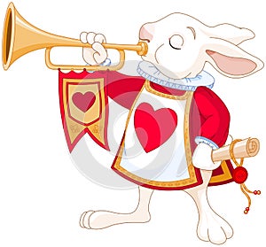 Bunny royal trumpeter