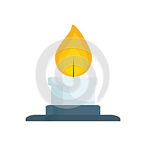 Bunsen burner flame